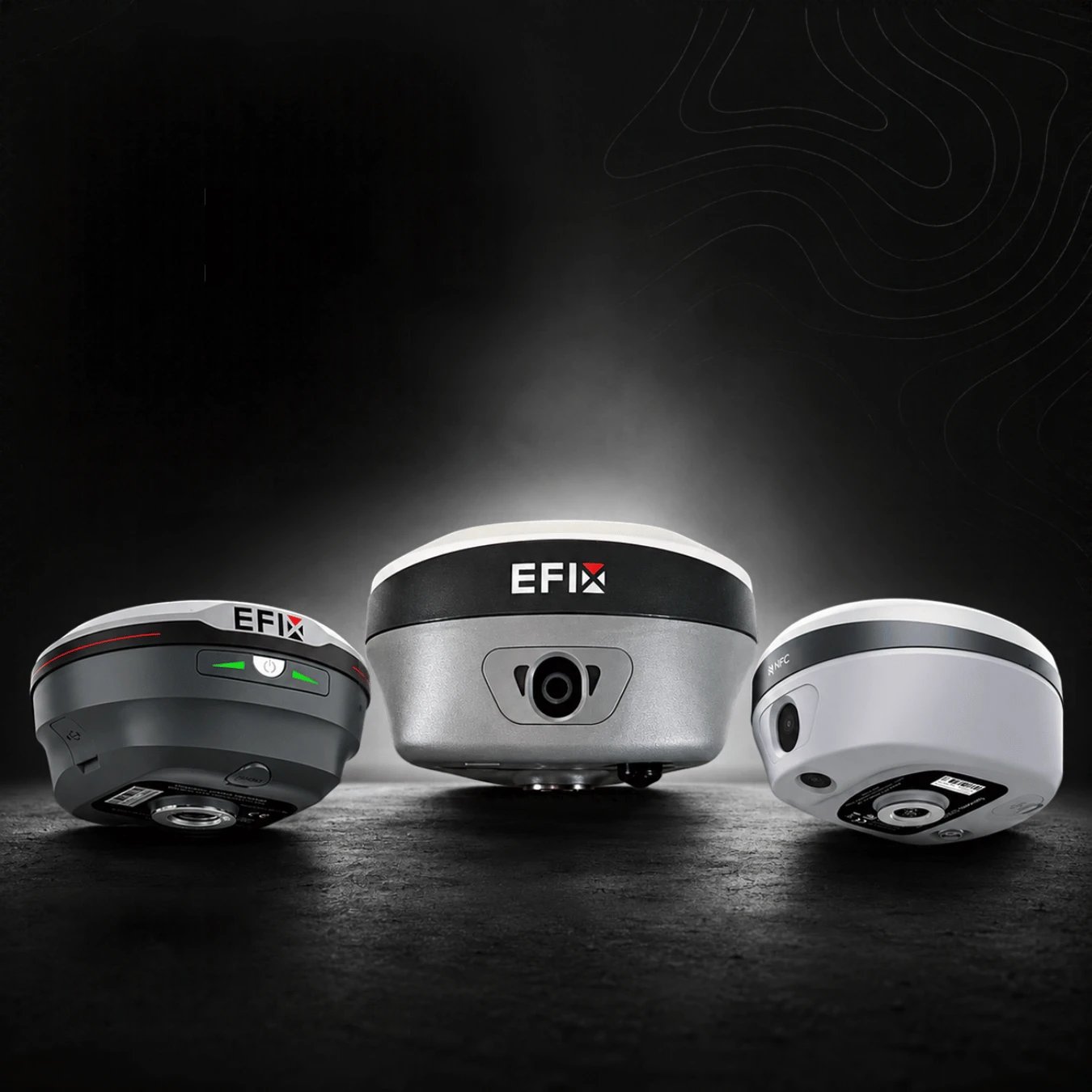 Receptores GNSS EFIX F6, F7+ y F8